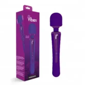  Vibrador varita masajeador violeta