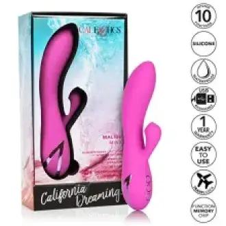  Vibrador conejo Malibu rosa