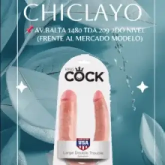 CONSOLADOR DOBLE LARGO KING COCK
