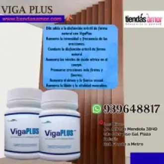 VIGA PLUS POTENCIADOR SEXUAL PARA HOMBRE.