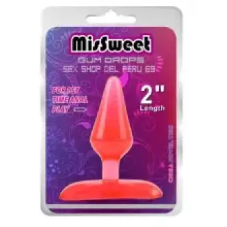 CONSOLADOR MISS SWEET 2 ROJO TRANSPARENTE