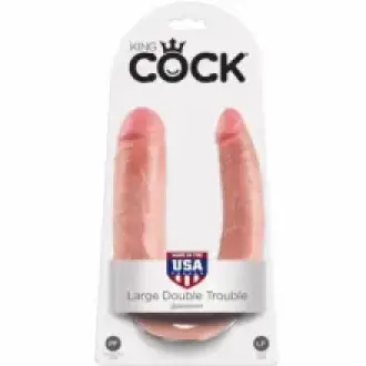 CONSOLADOR DOBLE LARGO KING COCK