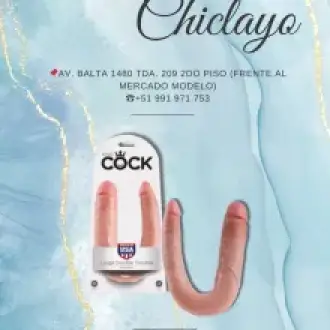 CONSOLADOR DOBLE LARGO KING COCK