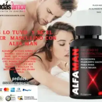 ALFA MAN 100 ORIGINAL ESPECIAL PARA MEJORAR EL TAMAÑO