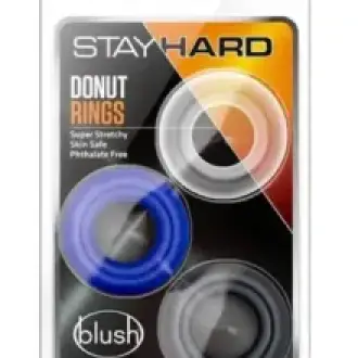 ANILLOS RETARDANTE DE DONUT STAY HARD PACK 3 