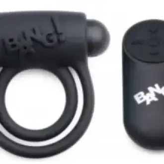 A-Anillo vibrador bang control remoto