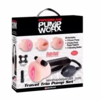 ACARICIADOR TRAVEL TRIO PUMP WORX