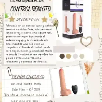 CONSOLADOR DE EMPUJE 7X CONTROL REMOTO