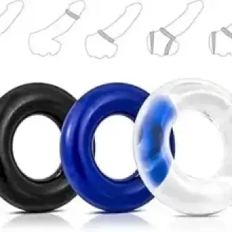 ANILLOS RETARDANTE DE DONUT STAY HARD PACK 3 