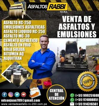 SUPER GRAN VENTA DE BREA SOLIDA DE 14 KILOS ASFALTO MC30