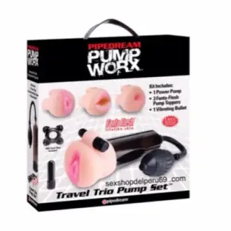 ACARICIADOR TRAVEL TRIO PUMP WORX