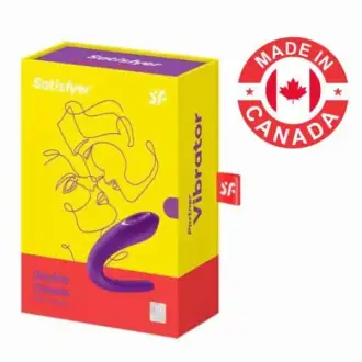 A-VIBRADOR SATISFYER DOBLE CLASSICO VIBE