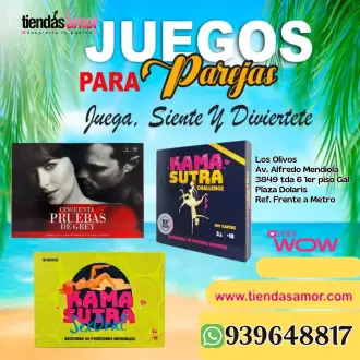 JUEGA SIENTATE DIVIERTETE EN PAREJA