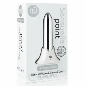 VIBRADOR SENSUELLE NU 20 PLATA
