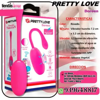 PRETTY LOVE DOREEN Huevo de electrochoque controlado por apl