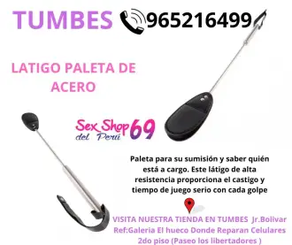 FETISH LATIGO PALETA DE ACERO ENVIOS NACIONAL Lima 