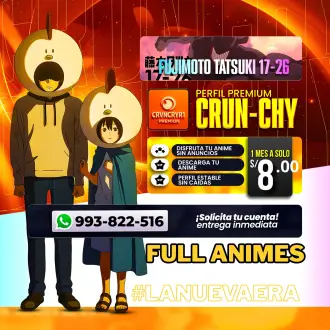  Crunchyroll PERFIL PREMIUM - FULL ANIMES
