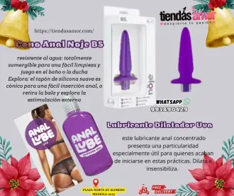 para nuevas experiencias con este cono anal