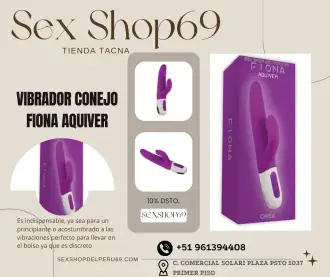 Vibrador conejo Fiona aquiver 