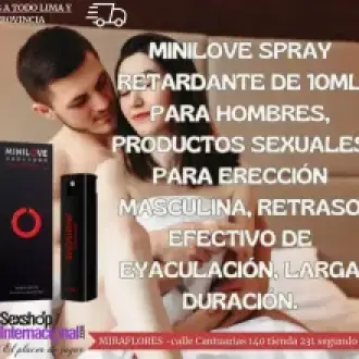 LLEGO LA SOLUCION PARA LA EYACULACION PRECOZ MINILOVE SPRAY 