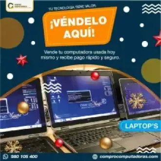  ¿Tienes Laptops que No Usas? ¡Nosotros las Compramos!