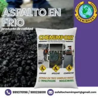 chemimport asfalto en frio saco de 25 kilos precio por mayor