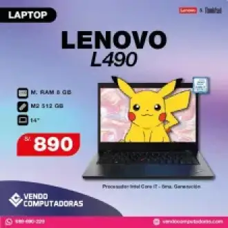  Laptop LENOVO Core i7 - 8ma. Generacion