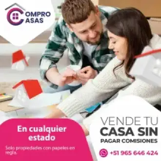 Compro casas al contado y sin intermediarios