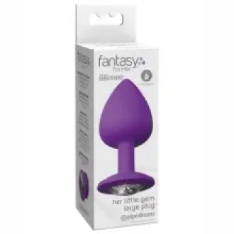 CONSOLADOR FANTASY PEQUEÑA GEMA PURPURA