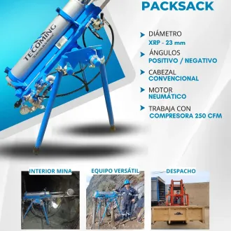 PACKSACK PERFORACIÓN NEUMÁTICA EN MINERÍA