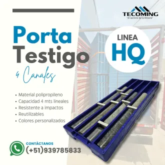 BANDEJAS PORTA TESTIGO HQ - MINERIA Y EXPLORACION