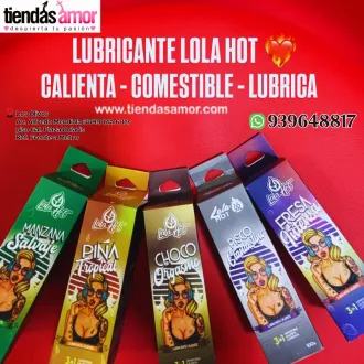 LUBRICANTE LALA HOT CALIENTA - COMESTIBLE - LUBRICA