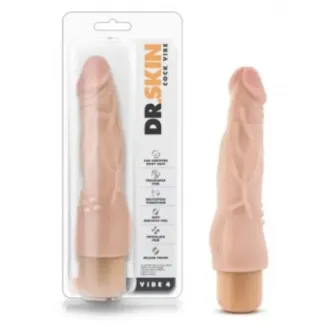  DR. SKIN- COCK VIBE 4- BEIGE