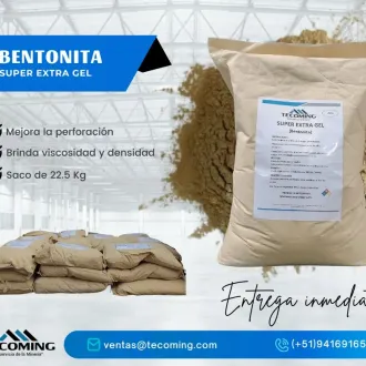 PERFORACION CON RECUPERACION DE TESTIGOS BENTONITA SUPER E