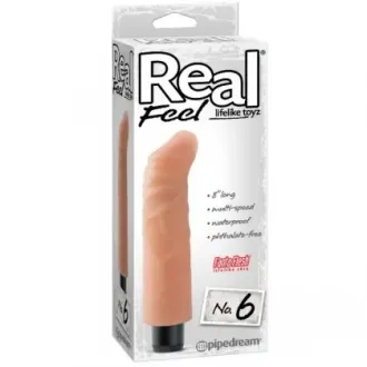 VIBRADOR REAL FEEL N 6. Disfruta de la sensación real 