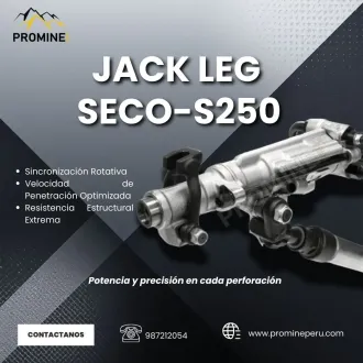 Perforadora Neumática Jackleg Seco S-250 