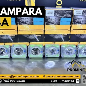 LAMPARAS MINERAS 4A INNOVACIÓN RESISTENCIA Y LIGEREZA 