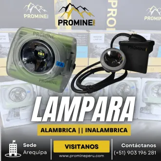 LÁMPARA MINERA WISDOM ILUMINACIÓN DE ALTA CALIDAD PARA MIN