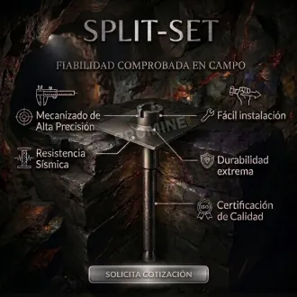 Anclaje Seguro con Split Set de Alto Desempeño