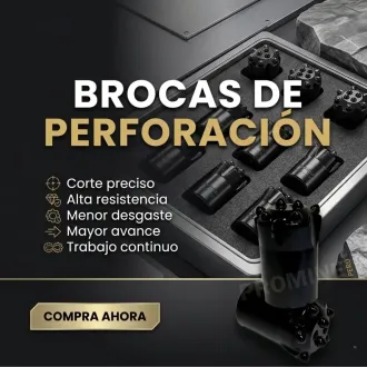Brocas de perforación gracias a su precisión mejoran el ren