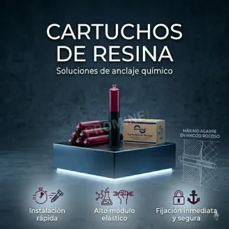 Cartuchos resina rápida 