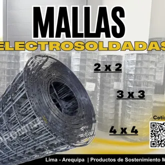 MALLA METÁLICA DE REFUERZO ELECTROSOLDADA
