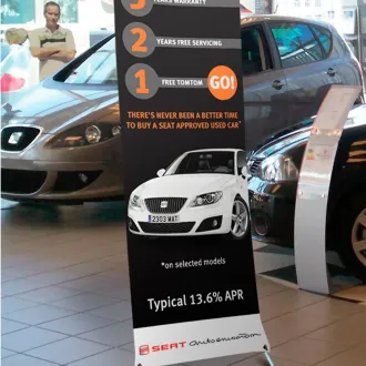 PARANTE X ARAÑA PUBLICITARIO EN LIMA PARA EVENTOS Y PROMOCIÓ