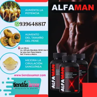 ALFAMAN ORIGINAL PODER MASCULINO EN CADA CÁPSULA