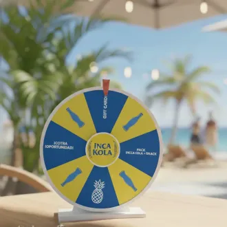 RULETA PUBLICITARIA EN LIMA PARA EVENTOS Y ACTIVACIONES DE M