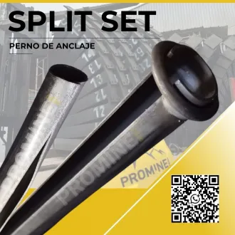 SPLIT SET PERNOS DE ANCLAJE MINERIA PERUANA LIMA 