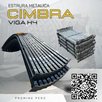 CIMBRA EN VIGA H4 MINERIA MINAS