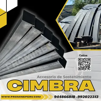 CIMBRAS EN VIGA H4 ACERO MINERO