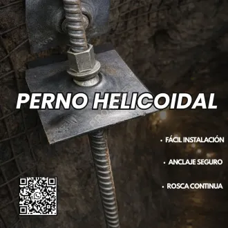 PERNO HELICOIDAL ALTA RESISTENCIA