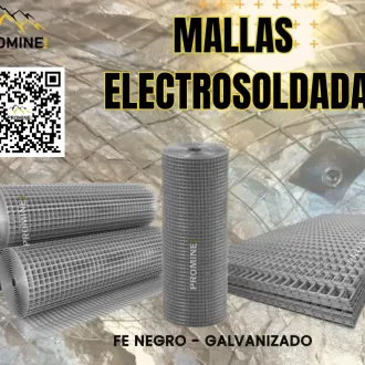 MALLAS ELECTROSOLDADAS NEGRA O GALVANIZADAS 